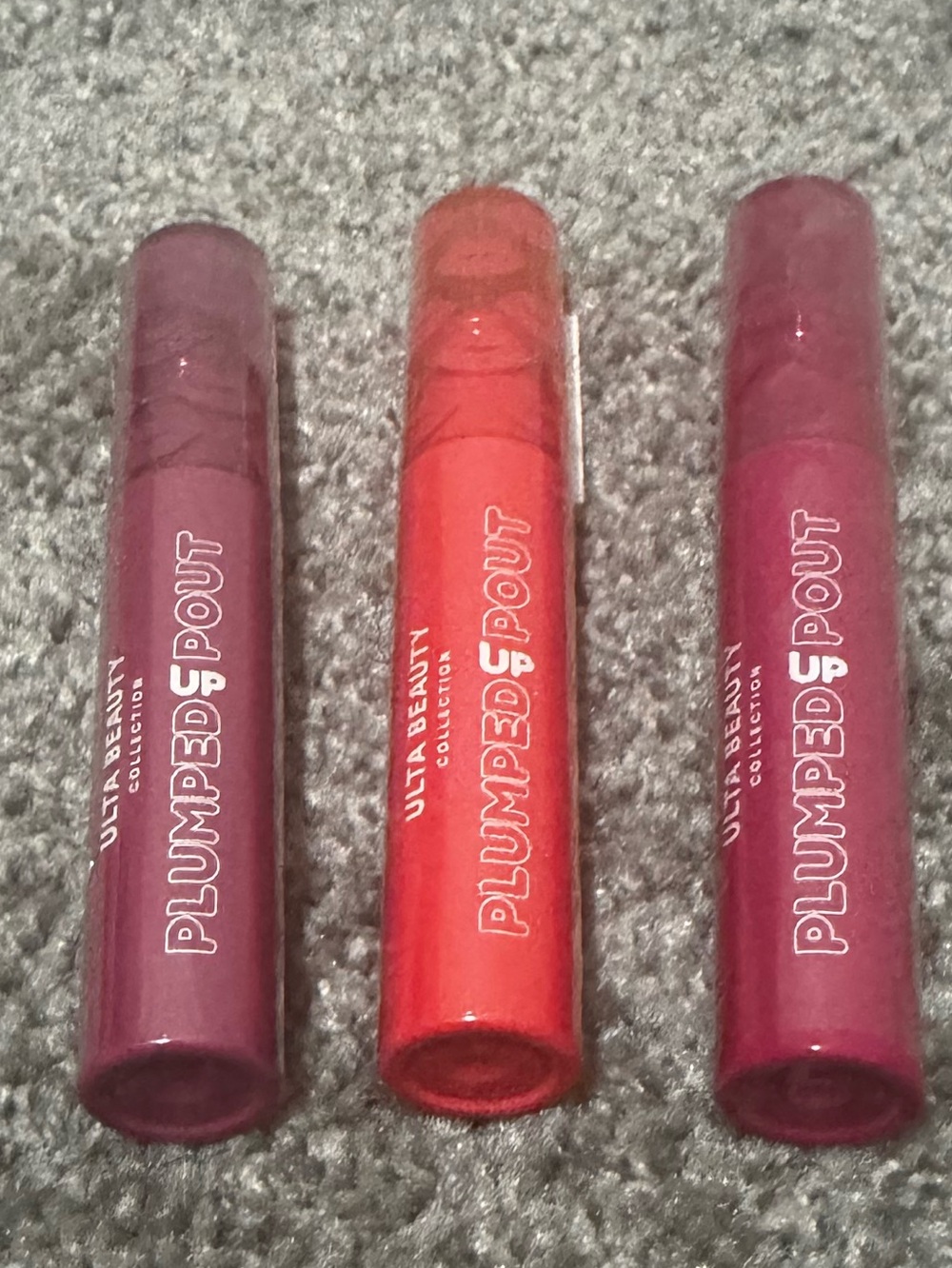 Plumped Up Pout Lip Gloss - Drama Queen, Red Carpet Ready, Show Stopper